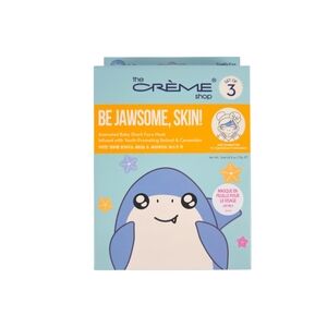 The Crème Shop Animated Baby Shark Face Mask, Set of 3, –  Retinol & Ceramides
